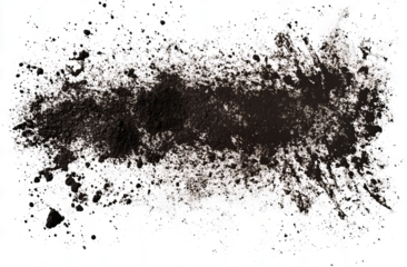 dirt and mud texture on a transparent background