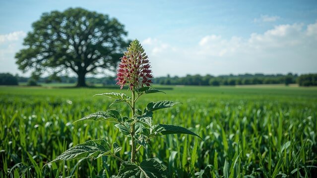 Plant called Boerhavia diffusa or red hogweed