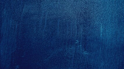 Surface covered in blue paint