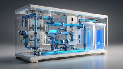 computer network server room