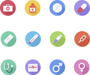 set of icons for web design