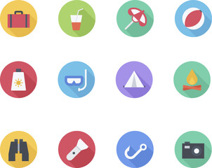 set of icons for web design