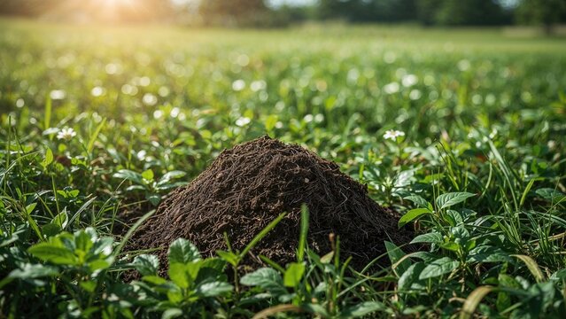 New cow feces found in open meadow