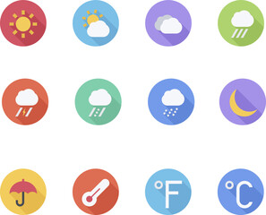 set of icons for web design