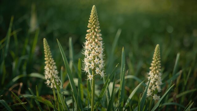 Eremurus Flowers Resembling Desert Flames