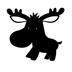 deer head vector illustration