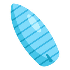 This Surfing board illustration is suitable for summer holiday, camping, family trip, etc.