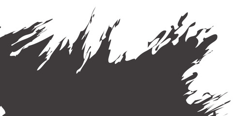 transparent background, Grunge Texture-Rough Edge Frame, brush stock White Outline
