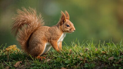 Eurasian region's prevalent species of tree squirrel