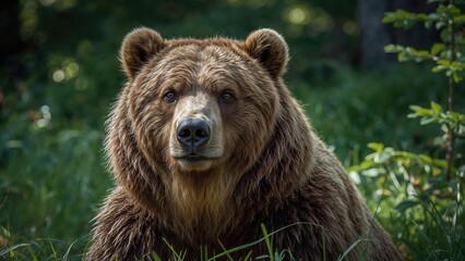 Obraz premium Ursus arctos arctos: The Brown Bear of the Continent
