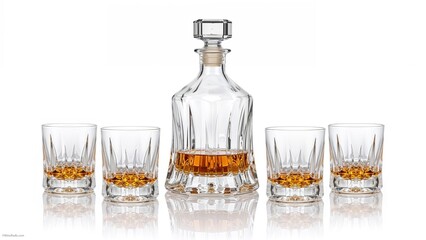 Stylish Whiskey Set Featured Bright