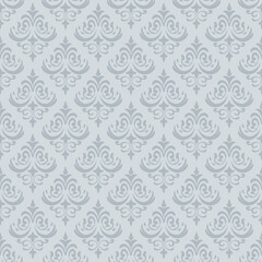 damask seamless pattern vector for wallpaper, this damask pattern vector is ideal for textiles, packaging and elegant damask pattern vector prints