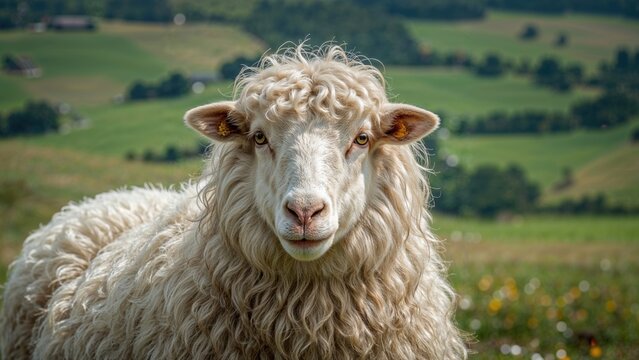 Buck of the Doper sheep breed