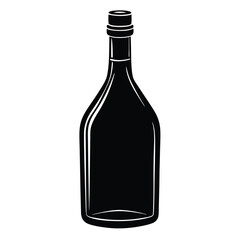 Nutritionist element isolated olive oil bottle on white background