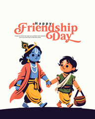 Friendship Day Special Quote Post | Celebrate True Bond of Friends with Creative Design