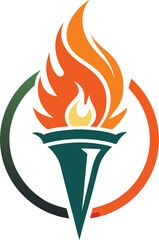 fire icon vector illustration