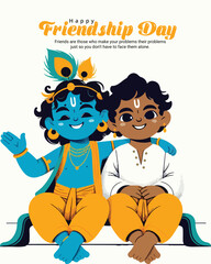 Friendship Day Special Quote Post | Celebrate True Bond of Friends with Creative Design
