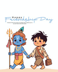 Friendship Day Special Quote Post | Celebrate True Bond of Friends with Creative Design