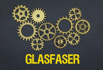 Glasfaser	
