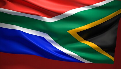 Obraz premium flag of south africa