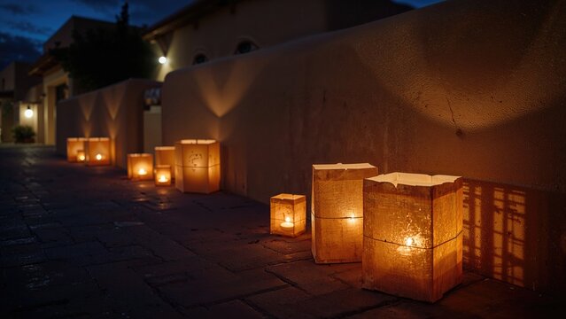 Christmas Night Luminaria Tradition