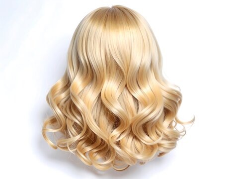 Blonde wavy hair (1)
