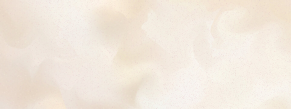 Neutral background with soft beige and pearl tones. Subtle gradient and grain texture create a calm tone. Light abstract pattern with nacre effect. Suitable for design mockups. Vector illustration.