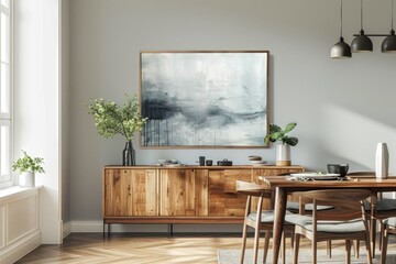 Stylish Dining Space Render