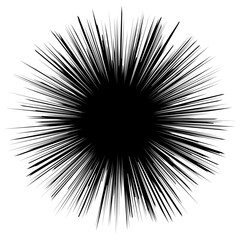 漫画に使える集中線素材