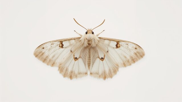 Bombyx mori is a species of moth known as the silk moth, within the Bombycidae family.