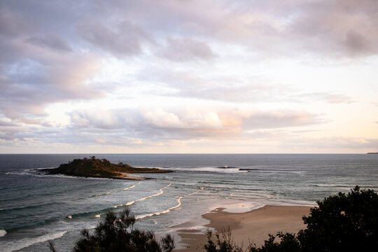 beach island along the coast