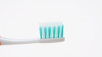 Tooth cleaning brush isolated on a white background