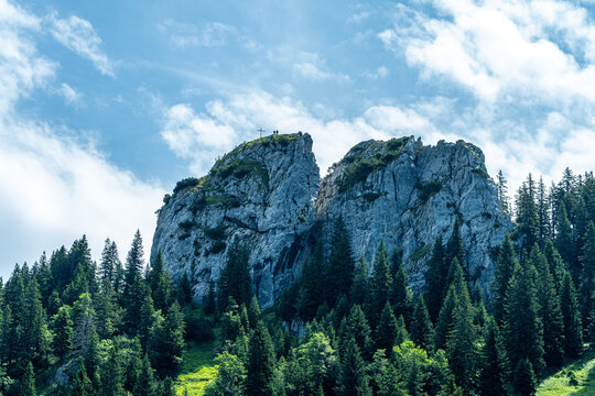 Sommerliche Wanderung auf den Laber bei Oberammergau