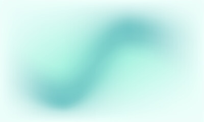 Gentle Wave Abstract: A serene and fluid teal wave gracefully emerges from the soft and airy shades, evoking a sense of tranquility and natural beauty.