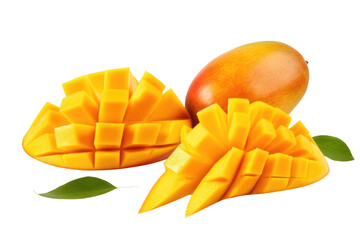 Mango. White or PNG Transparent Background.