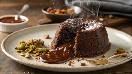 Chocolate Lava Cake with Melting Core