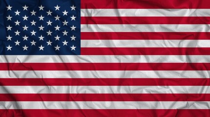 Obraz premium American Flag USA National Symbol Patriotic Background United States of America
