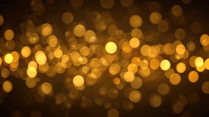 Festive illumination backdrop with bokeh effects for celebration