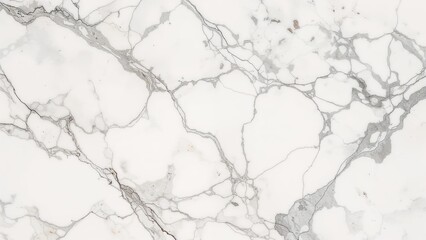 Obraz premium Veined White Marble Surface Abstract Design
