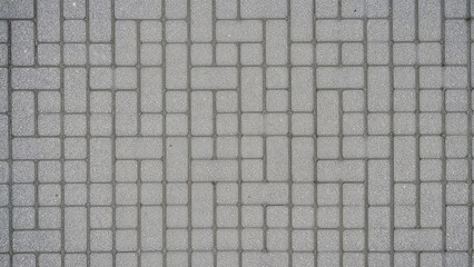Surface pattern of gray concrete tiles