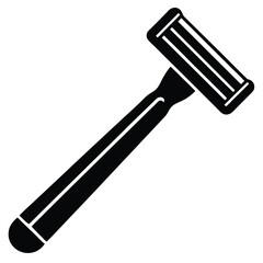 Tattoo artist element isolated disposable razors on white background