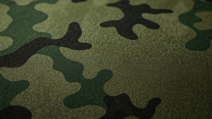 Fototapeta premium Close-Up of Military Fabric Used as Backdrop