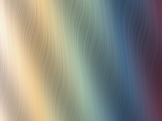 Abstract background with soft, flowing waves in a gradient of muted pastel colors, from warm beige to cool blues. © Pupun