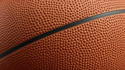 Obraz premium Textured Basketball Surface with Bumps