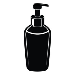 Tattoo artist element isolated lotion bottle on white background