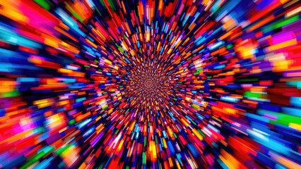 Colorful abstract background with dynamic blur for celebration