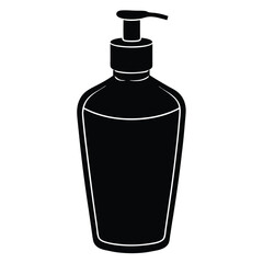 Tattoo artist element isolated lotion bottle on white background