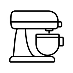 mixer icon white on background