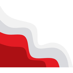 Indonesian Flag Corner