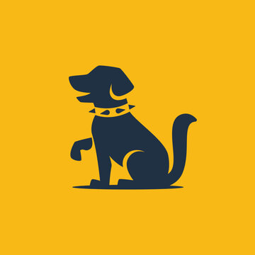 recommend clip art: dog vector abstract modern logo